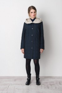 06) Пальто женское плащевое утепленное Т-5674 – 208,80